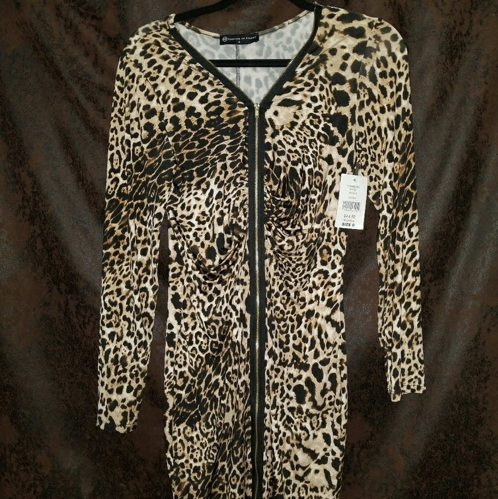 Leopard dress
